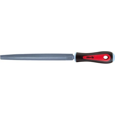 Limes demi-rondes manche bi-matière 910- L 16x4.5 mm - NOVALIA