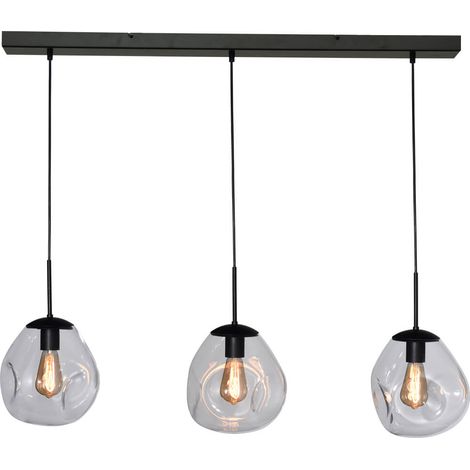 Lampe à suspension en verre Lava 3x verre transparent Ø 24cm - 2761-05-100-3-00-61 (1/3)