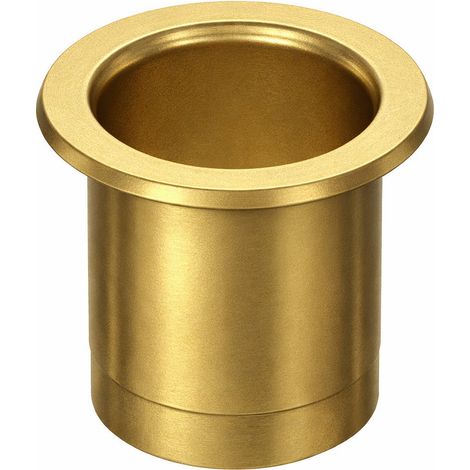 Douille lisse MONIN pour peg 7 mm finition laitonnée (1/2)