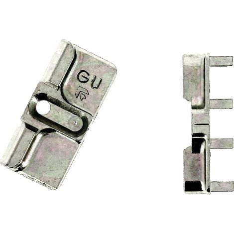 Ferco Gâche Galet Bianco per Falegnameria PVC e Legno