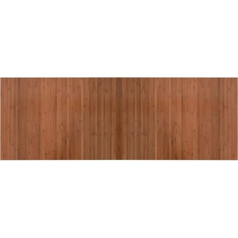 Tapis de sol,Tapis rectangulaire marron 70x200 cm bambou CFW557689 (1/5)