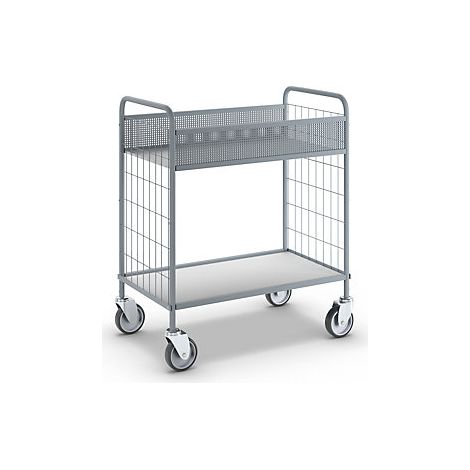 kaiserkraft Carrello a ripiani per ufficio portata 150 kg (1/2)