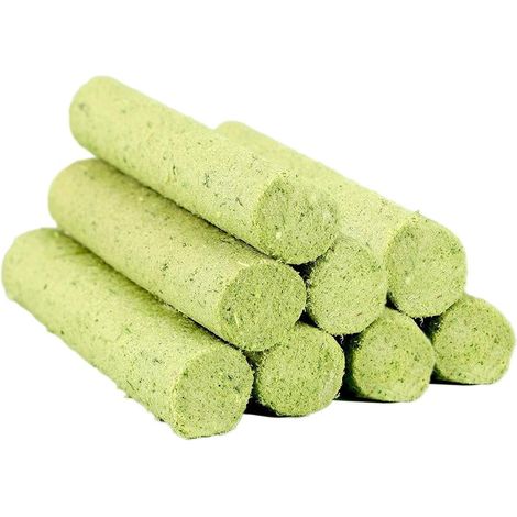 Bâton D Herbe À Mâcher - Herbe À Chat Séchée Au Froid - Pour Santé Dentaire Et Réduction Des Boules De Poil - 8 Pièces