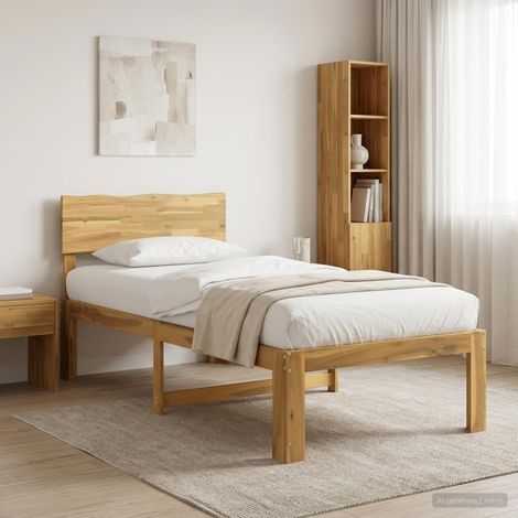 Estructura de Cama Individual con Cabecera ROSTOCK Blanco (1/5)