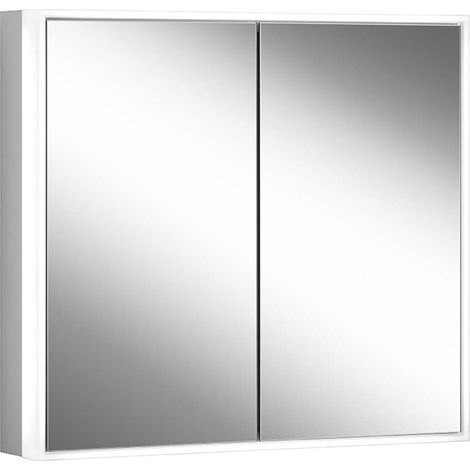 Schneider GLOW classic HCL Armoire de toilette, 2 portes 30/30cm,