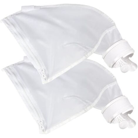 Sacs pour nettoyeurs de piscine, sacs de remplacement en nylon avec fermeture éclair pour les composants des nettoyeurs de piscine Polaris 280 et 480 (2 paquets) (1/5)