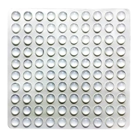 100 pièces), Gummipuffer autocollant 100 pièces Gummipuffer transparent Schutzpuffer Elastikpuffer Möbelpuffer 8MM (1/5)