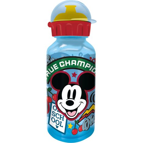 TATAWAY Disney Borraccia Mickey 370 ml Bottiglia per Bambini con Chiusura