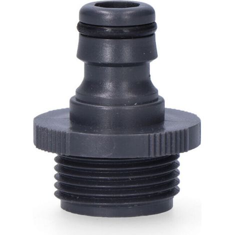 Bouchon rapide 3/4" avec filetage mâle