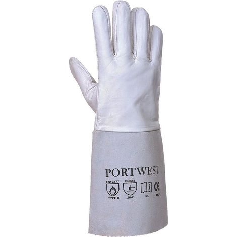 Paire de gants de soudure TIG Premium, taille XL, PORTWEST - A520GRRXL