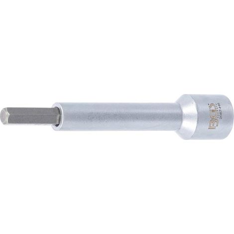 Douille à Embouts 12,5 mm (1/2) Hexagone Femelle 8 mm - Précision et Robustesse, Acier, Pro - D-Work