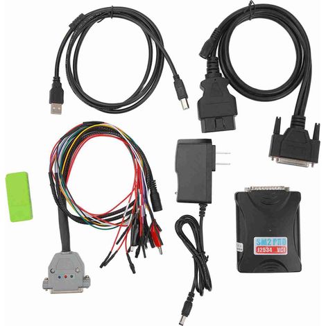 Ortviai Programmateur ECU J2534 VCI SM2 Pro avec Dongle – Outil de lecture/écriture 67 en 1, prise en charge du checksum (1/5)