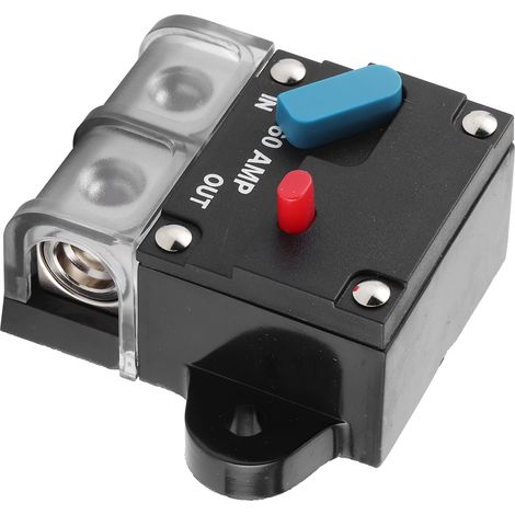 12–24 V Sicherungsautomat für Elektromotoren, Autos, Boote, Fahrräder, Stereoanlagen, Audio-Inline-Sicherungshalter, Wechselrichter 60 A (1/5)