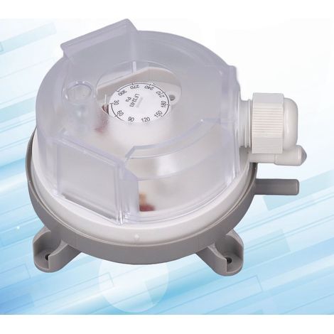 Interrupteur de Pression Différentielle 30‑300 Pa pour Four à Gaz, Protection Surchauffe Ventilation (1/5)