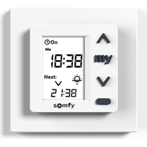 Somfy 1870948 Wandtaster weiß für Rolläden