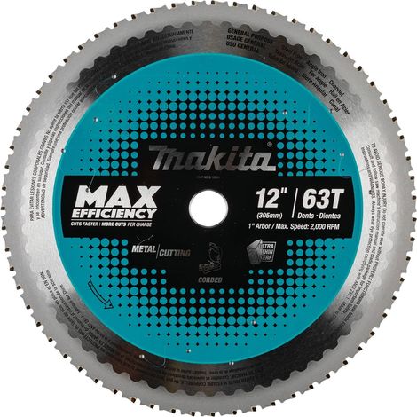 Makita E-12055 EFFICUT lama per sega circolare 305 mm argento
