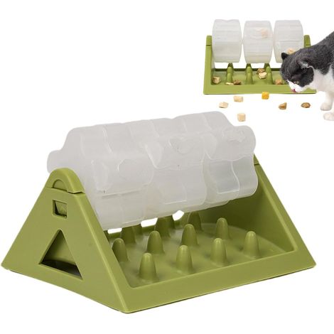 Distributeur de croquettes ludique et interactif pour chien, distributeur de friandises en forme de fleur rotative avec distribution de friandises amusante et innovante (1/5)
