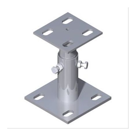 Console droite réglable pour répartiteur chauffage-chaudière P-Pro 120-80, vendu par 2