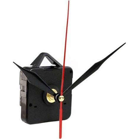 Mécanisme Horloge à pile - Plastique - Noire - 5,5 x 3,8 x 5,5 cm (1/4)