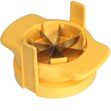 (jaune) 1 Trancheuse De Citron Et De Citron Vert Pour Garnir Les Aliments Sparateur De Fruits Sparateur De Pomme Et D'orange Profitez De Tranch (1/5)