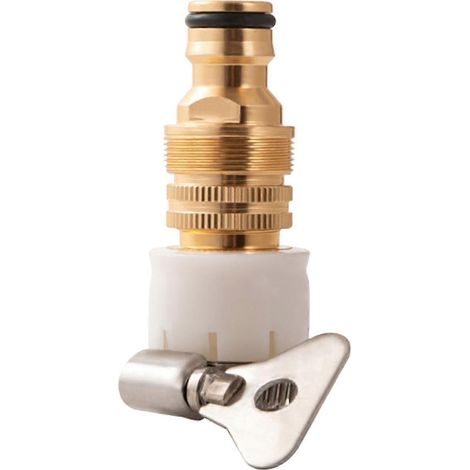 Adaptateur de robinet fileté pour tuyau d'arrosage 3 en 1
