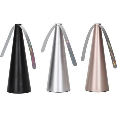 Ventilateur Anti-Mouche, Répulsif à Pales Extérieur & Intérieur pour Eloigner Les Mouches de la Table, Répellante Moustique Fan(arge (1/2)