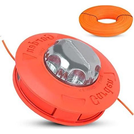 Bobine Fil Tete debroussailleuse Universelle M10 X 1,25 avec 2,4mm x 15m Nylon - (1/5)