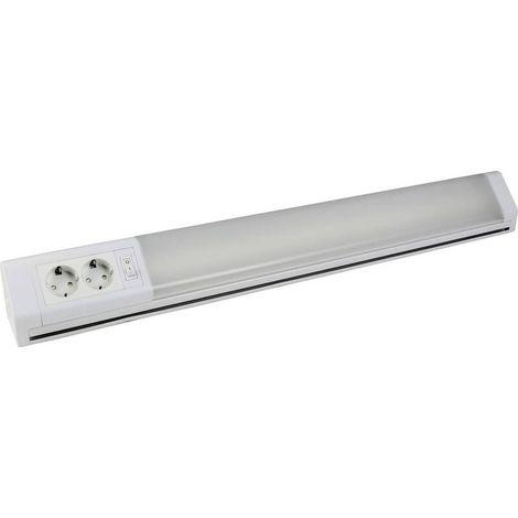 [GEBRAUCHT] B-Ware Heitronic LED-Unterbauleuchte Bonn 15W warmweiß Lampe Aluminium 762mm weiß (1/2)