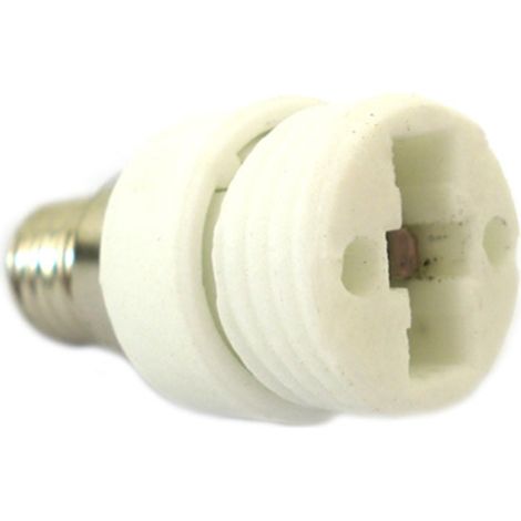 2 PZ Convertitore Adattatore Portalampada Per Lampada Attacco Da E14 A G9 (1/3)