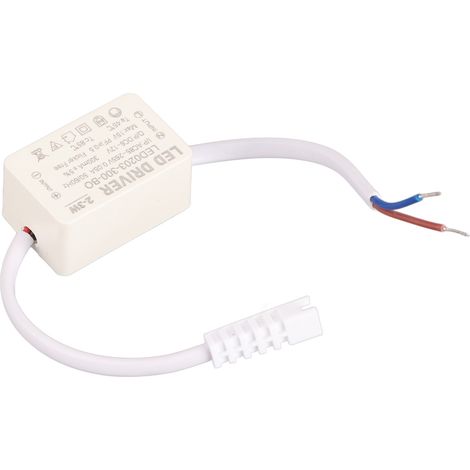 Alimentation LED à courant constant 300 mA haute puissance, sortie CA 85-265 V, connecteur CC 6-12 V pour lampes LED (1/5)