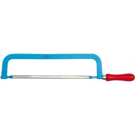 Sierra para metal Juco con arco para hoja de 300 mm, ideal para cortes precisos en metal, estructura resistente, mango ergonómico, compatible con hojas estándar, uso profesional y doméstico
