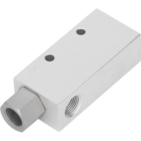 Générateur de vide, éjecteur d'air d'échappement pneumatique, raccord en alliage d'aluminium, vanne à grand débit EV-20 (1/5)