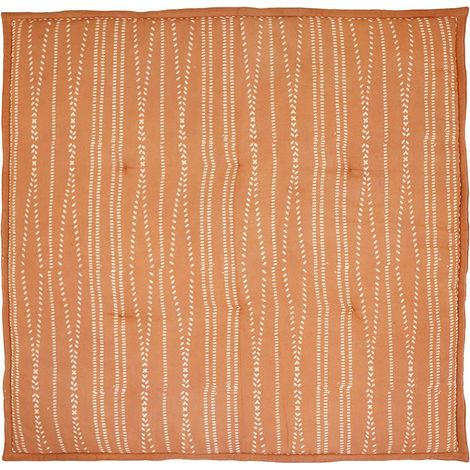 Tapis de Repos pour Bébé en Voile de Coton Doux et Toile Épaisse Imprimé Bohème Terracotta - PANGIVO (1/5)