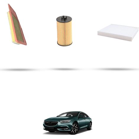 Kit tagliando 2 filtri compatibile con Opel Insigna B 1.6 Turbo 147kw Dal 2018 (1/5)
