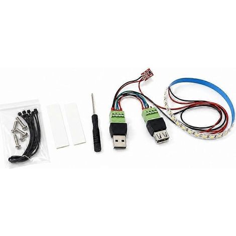 Hackman LED-Beleuchtungsset mit hoher Helligkeit für helleres Drucken – Upgrade-Set für Creality SparkX i7 3D-Drucker (1/5)