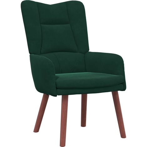 Maison Exclusive - Sessel Dunkelgrün 63 x 67 x 94 cm Samt (1/5)