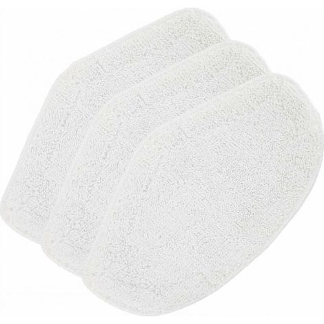3-pack Replacement Mop Pads for Polti Vaporetto, Compatible with Vaporetto Smart 40Mop, Smart 35Mop, SV400Hygiene, SV420Frescovapor, SV440Double