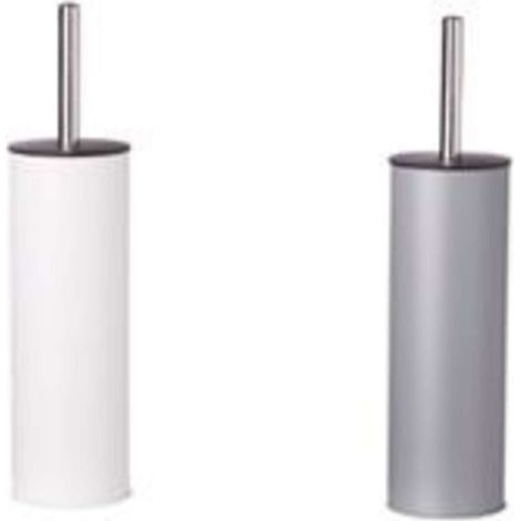 Portascopino Inox/Bianco 63678