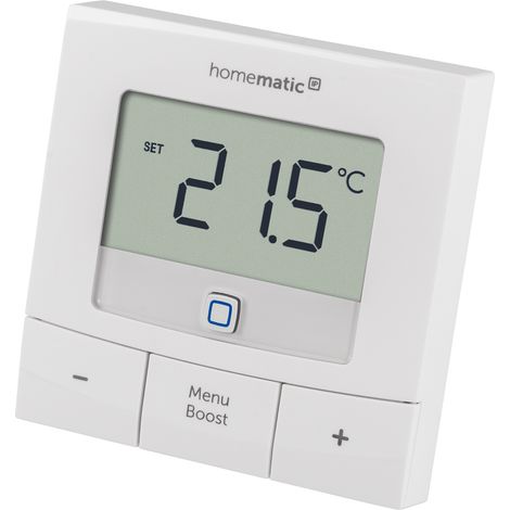 HOMEMATIC IP Smart Home 154666A0, Wandthermostat basic, weiß (1/5)