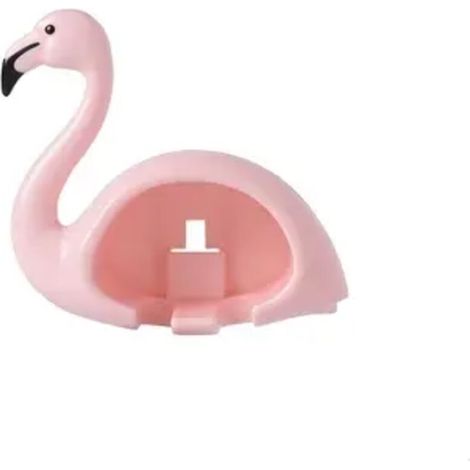 Brosse à dents étagère salle de bain égouttoir mural brosse à dents électrique support étanche toilette aspiration mur porte-brosse à dents rose cygne