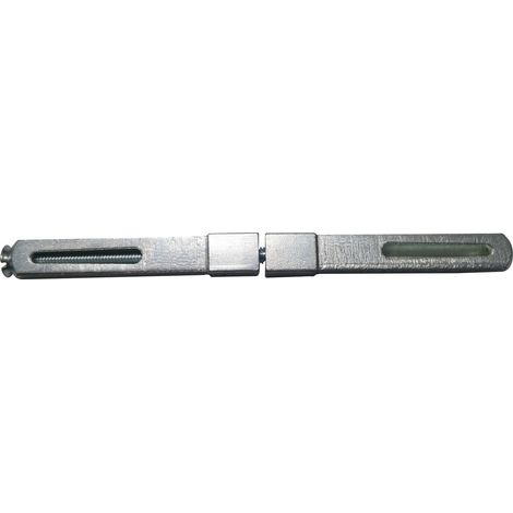 Drückerstift geteilt, 140 mm, VK abgesetzt von 9 auf 8 mm, ungeprüft, CrVI frei