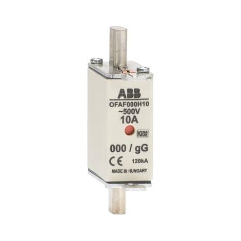 Fusible Couteau 4A GG Taille 000 500V 1SCA022627R0310 ABB 920553