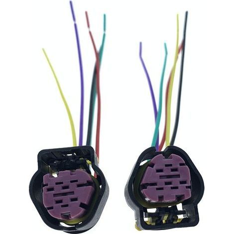 Connecteur de capteur de température d'eau et de débit d'air compatible avec les Chevrolet Cavalier, Cruze, Epica et Malibu XL -- JB1347-5P
