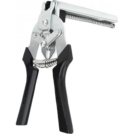 Pince à agrafes rapides pour grillage, clôture - Noir - Linxor