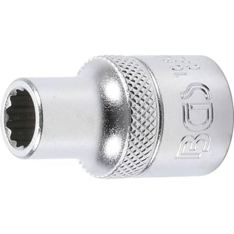 Douille pour Clé 12,5 mm (1/2) - 9 mm, Douze Pans - Précision et Robustesse, Acier, Pro - D-Work