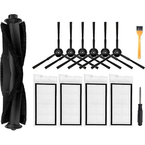 13-teiliges Set Hauptseitenbürsten für HEPA-Filter zur Reinigung von Roidmi Eve Plus (1/4)
