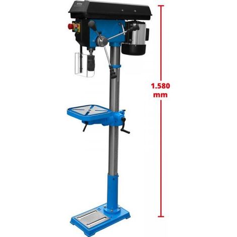 Güde – Perceuse à colonne GSB 20/812 – Puissance 800W – Vitesse 210-2500 min-1 – Course de broche 80 mm – Mandrin B16