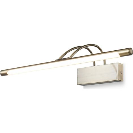 Bilderleuchte LED Metall B: 55 cm in Bronze länglich 3000 K warmweiß 800 lm Modern