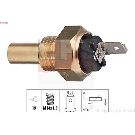 Sonde, température du liquide de refroidissement EPS 1.830.015 BMW 111 982 410