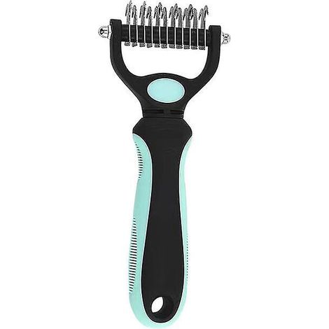 une Brosse Infrieure Verte De 17 Cm 7 Cm Limine Les Enchevtrements Et Les Sous-poils, Brosse Beaut Pour Chien Brosse Pour Chat Poils De Chien Bro (1/3)
